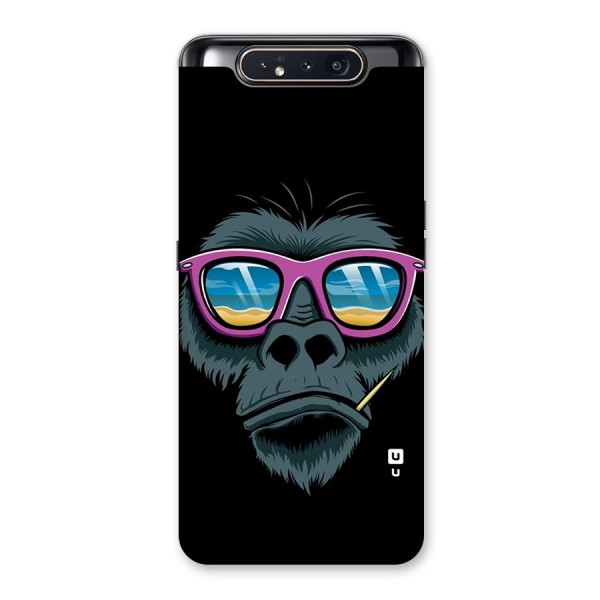 Cool Monkey Beach Sunglasses Back Case for Galaxy A80