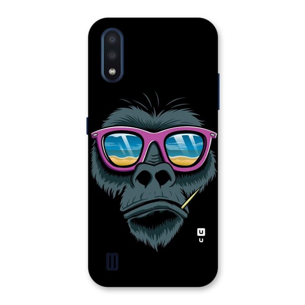 Cool Monkey Beach Sunglasses Back Case for Galaxy M01