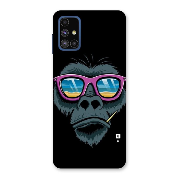 Cool Monkey Beach Sunglasses Back Case for Galaxy M51