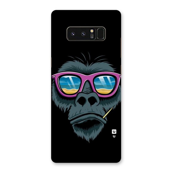 Cool Monkey Beach Sunglasses Back Case for Galaxy Note 8