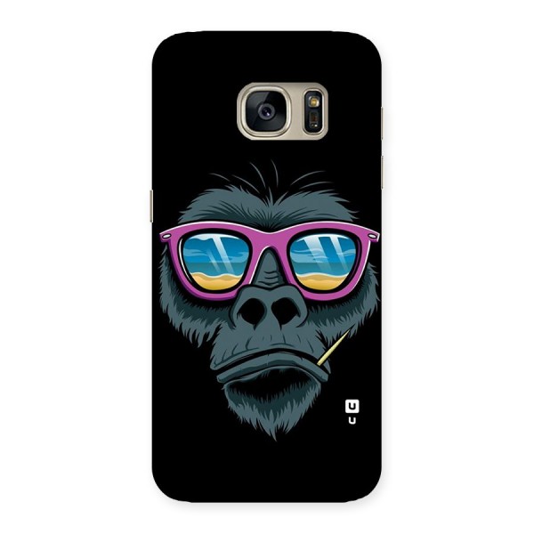 Cool Monkey Beach Sunglasses Back Case for Galaxy S7