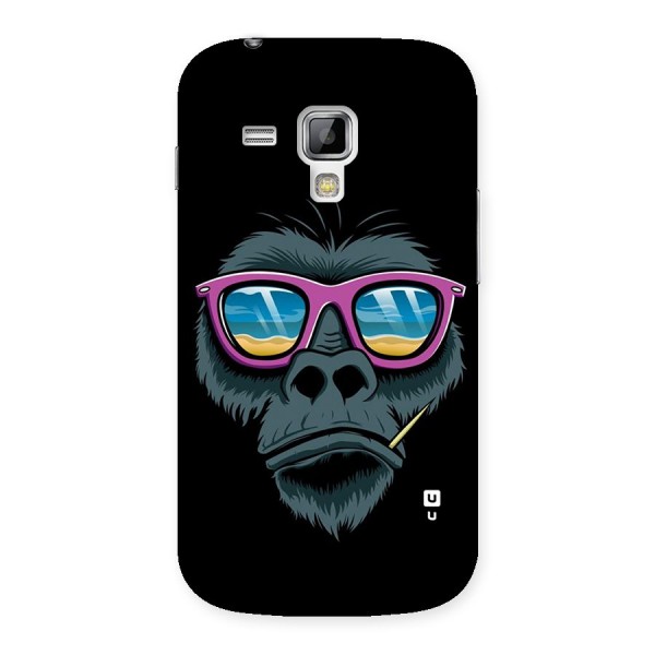 Cool Monkey Beach Sunglasses Back Case for Galaxy S Duos