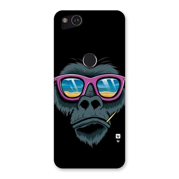 Cool Monkey Beach Sunglasses Back Case for Google Pixel 2