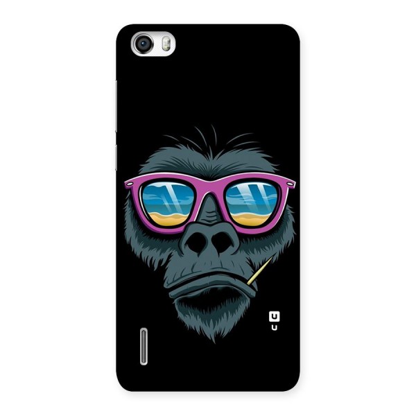 Cool Monkey Beach Sunglasses Back Case for Honor 6