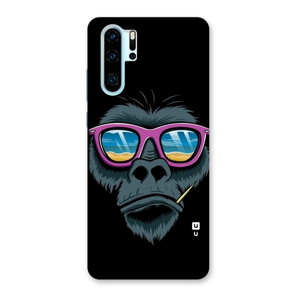 Cool Monkey Beach Sunglasses Back Case for Huawei P30 Pro