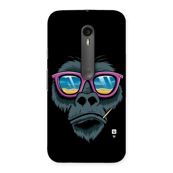 Cool Monkey Beach Sunglasses Back Case for Moto G3