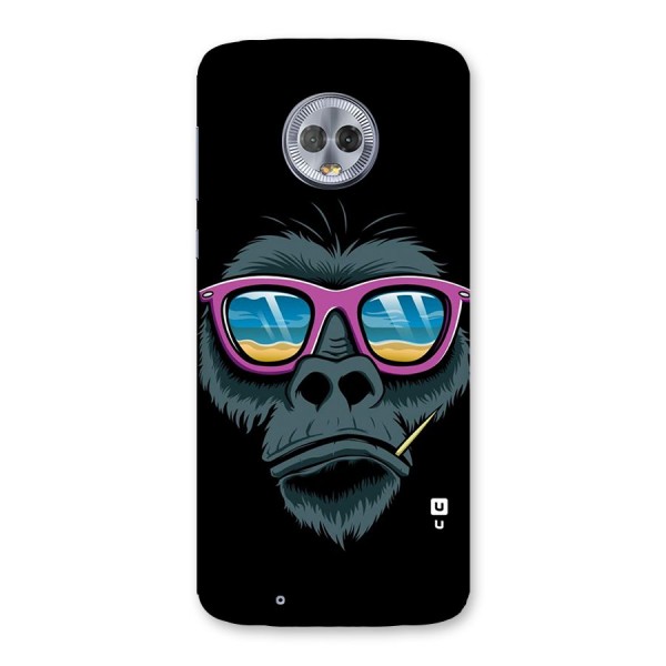 Cool Monkey Beach Sunglasses Back Case for Moto G6