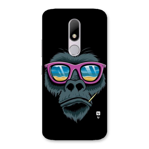 Cool Monkey Beach Sunglasses Back Case for Moto M