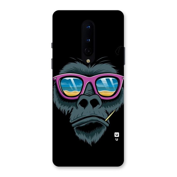 Cool Monkey Beach Sunglasses Back Case for OnePlus 8