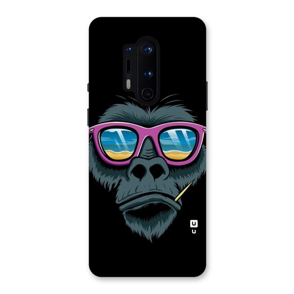 Cool Monkey Beach Sunglasses Back Case for OnePlus 8 Pro