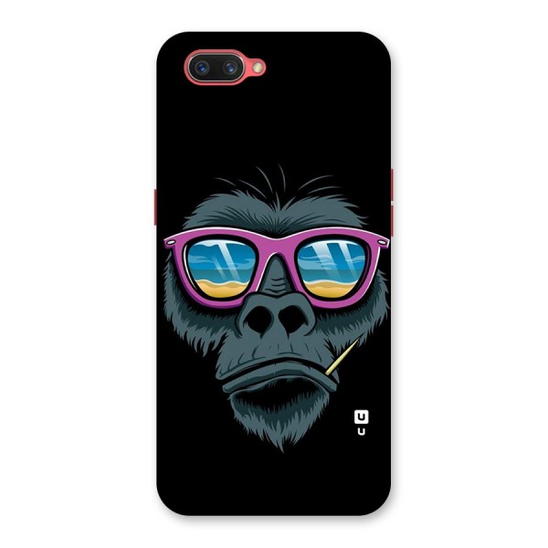 Cool Monkey Beach Sunglasses Back Case for Oppo A3s