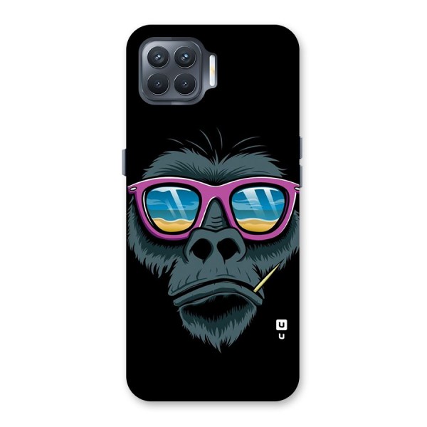 Cool Monkey Beach Sunglasses Back Case for Oppo F17 Pro