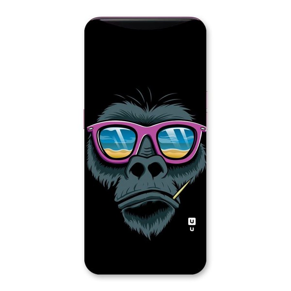 Cool Monkey Beach Sunglasses Back Case for Oppo Find X