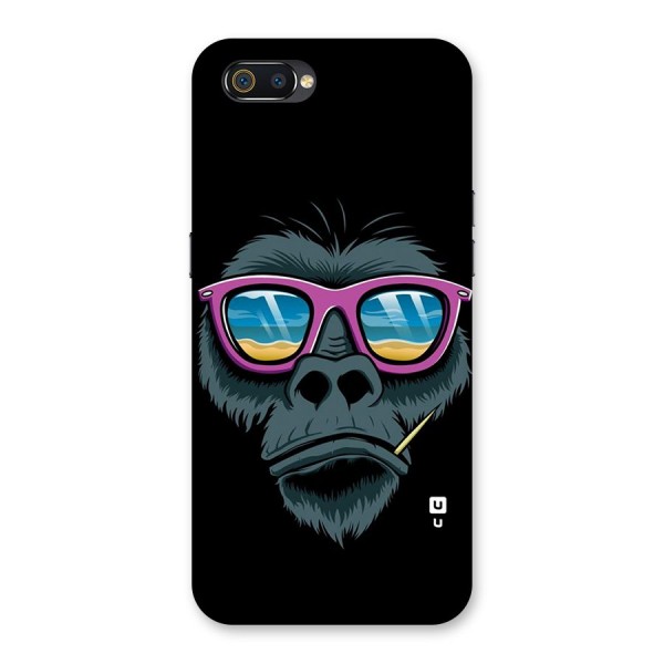 Cool Monkey Beach Sunglasses Back Case for Realme C2