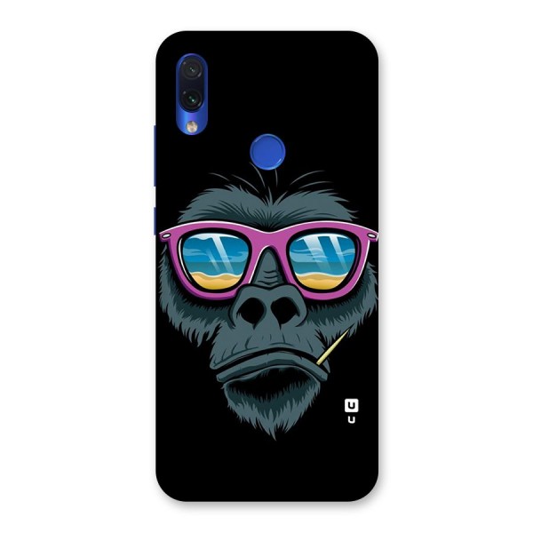 Cool Monkey Beach Sunglasses Back Case for Redmi Note 7