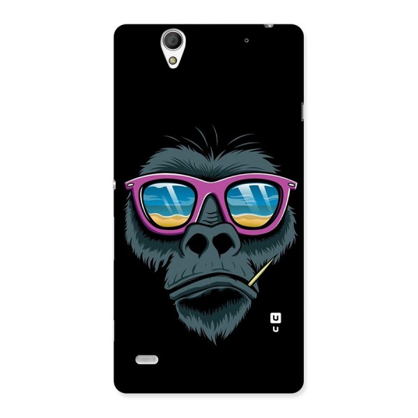 Cool Monkey Beach Sunglasses Back Case for Sony Xperia C4