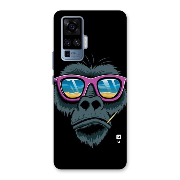 Cool Monkey Beach Sunglasses Back Case for Vivo X50 Pro