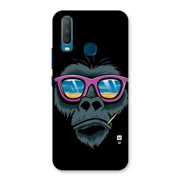 Cool Monkey Beach Sunglasses Back Case for Vivo Y12