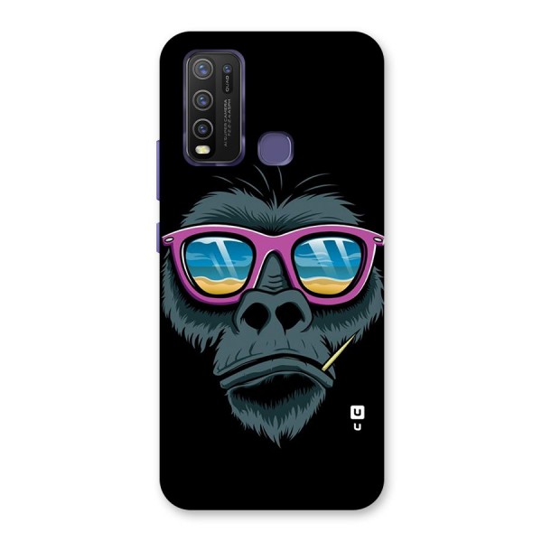 Cool Monkey Beach Sunglasses Back Case for Vivo Y30