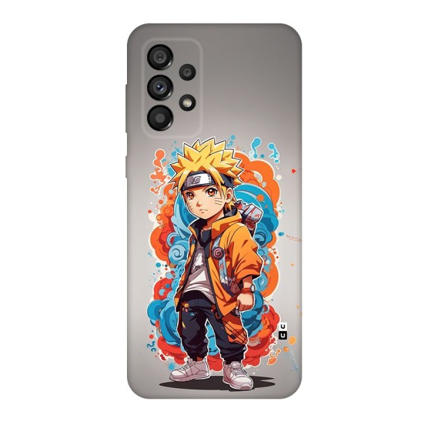 Cool Naruto Uzumaki Back Case for Galaxy A73 5G