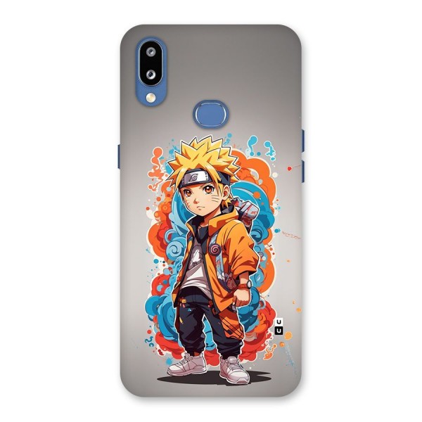 Cool Naruto Uzumaki Back Case for Galaxy M01s