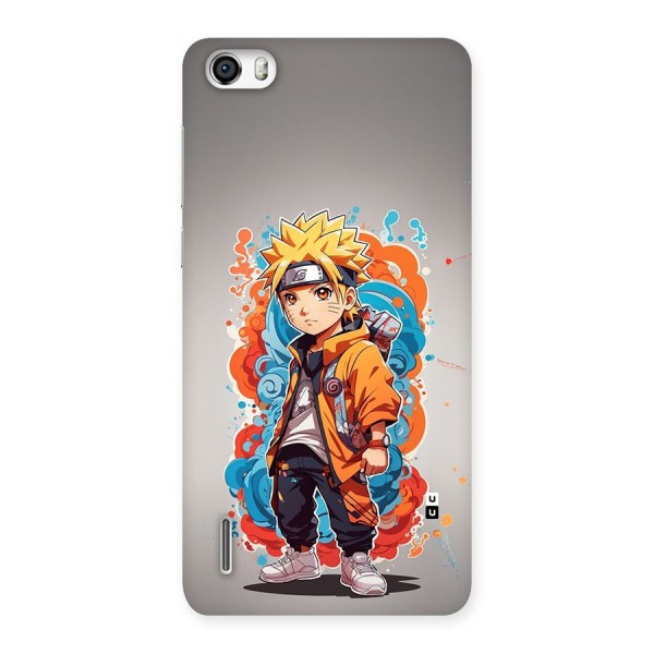 Cool Naruto Uzumaki Back Case for Honor 6