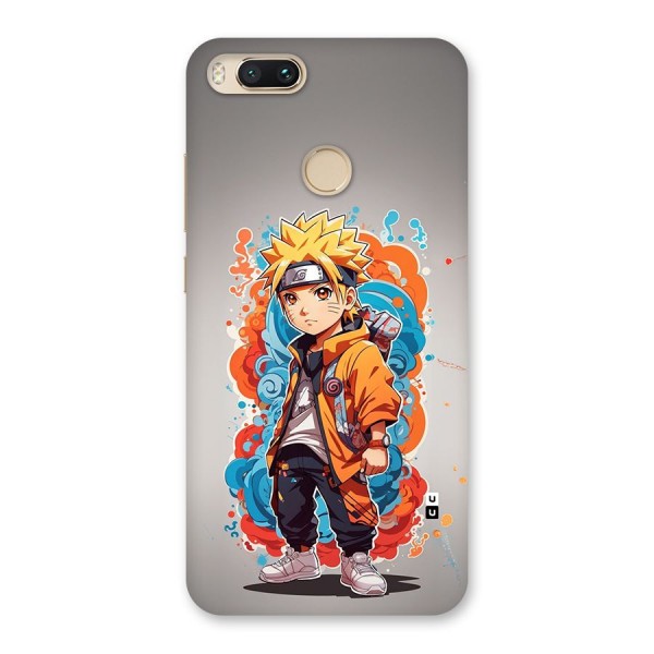 Cool Naruto Uzumaki Back Case for Mi A1