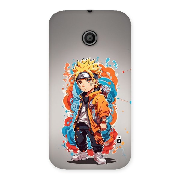 Cool Naruto Uzumaki Back Case for Moto E