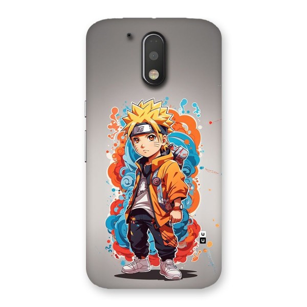 Cool Naruto Uzumaki Back Case for Moto G4