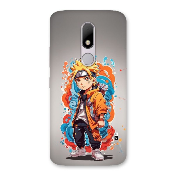 Cool Naruto Uzumaki Back Case for Moto M