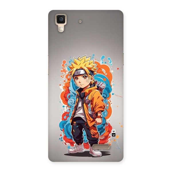 Cool Naruto Uzumaki Back Case for Oppo R7