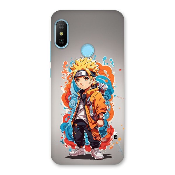 Cool Naruto Uzumaki Back Case for Redmi 6 Pro