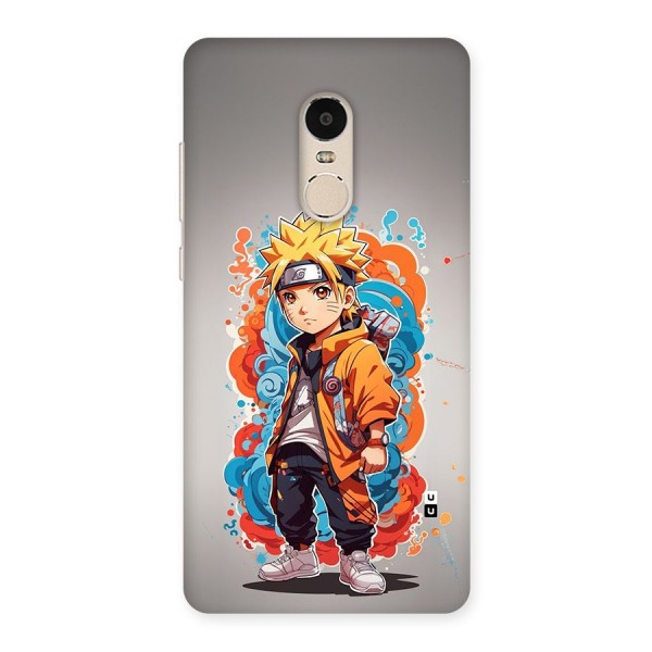 Cool Naruto Uzumaki Back Case for Redmi Note 4