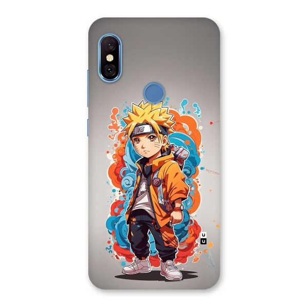 Cool Naruto Uzumaki Back Case for Redmi Note 6 Pro