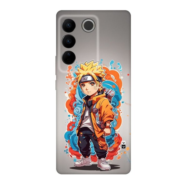 Cool Naruto Uzumaki Back Case for Vivo V27