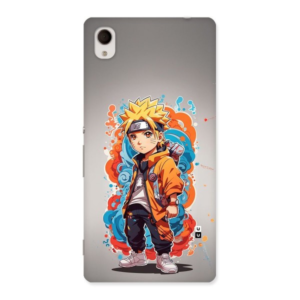 Cool Naruto Uzumaki Back Case for Xperia M4