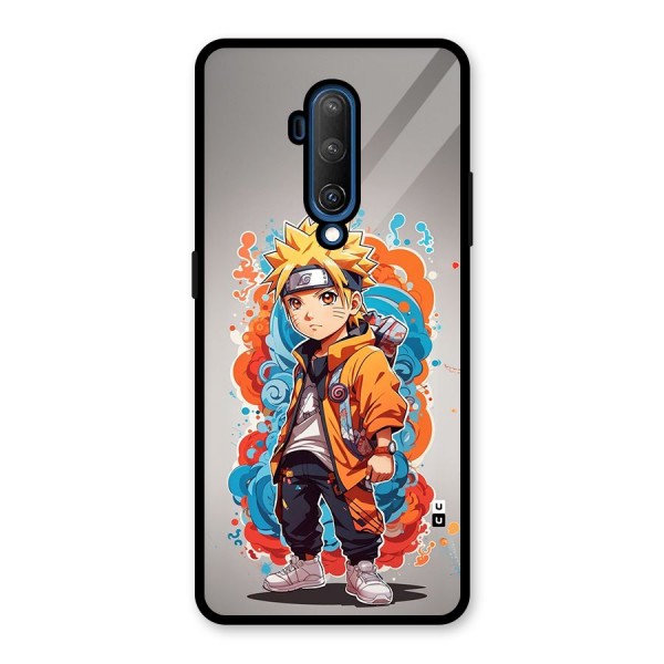 Cool Naruto Uzumaki Glass Back Case for OnePlus 7T Pro