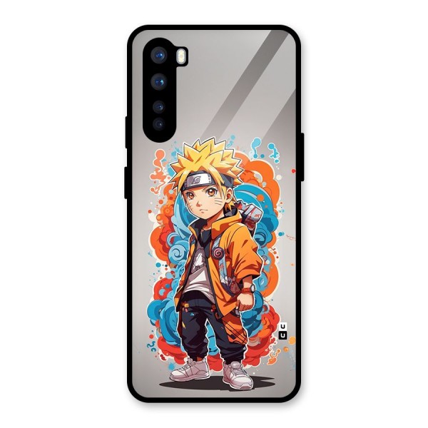 Cool Naruto Uzumaki Glass Back Case for OnePlus Nord