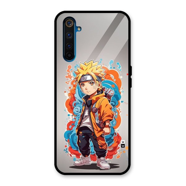 Cool Naruto Uzumaki Glass Back Case for Realme 6 Pro