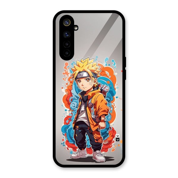 Cool Naruto Uzumaki Glass Back Case for Realme 6i