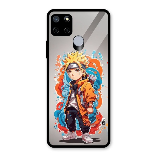 Cool Naruto Uzumaki Glass Back Case for Realme C12