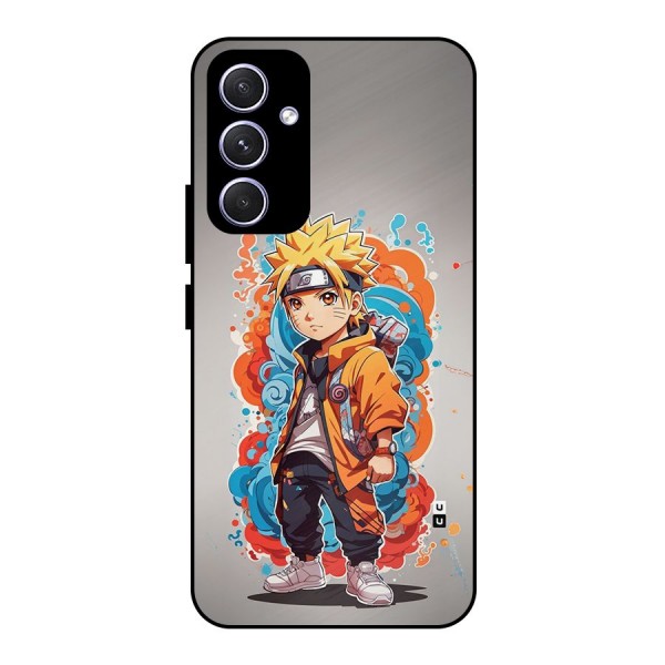 Cool Naruto Uzumaki Metal Back Case for Galaxy A54