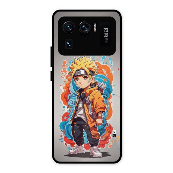 Cool Naruto Uzumaki Metal Back Case for Mi 11 Ultra