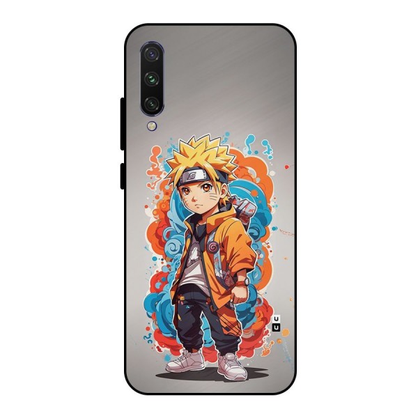 Cool Naruto Uzumaki Metal Back Case for Mi A3