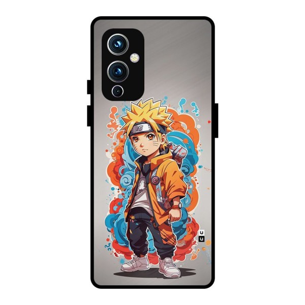 Cool Naruto Uzumaki Metal Back Case for OnePlus 9