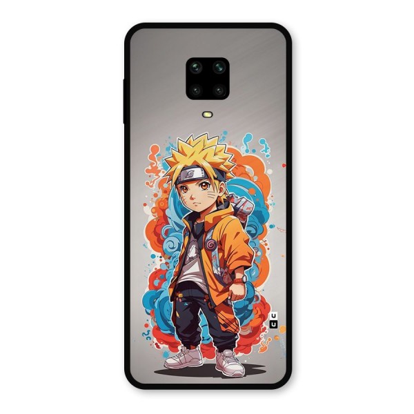 Cool Naruto Uzumaki Metal Back Case for Poco M2 Pro