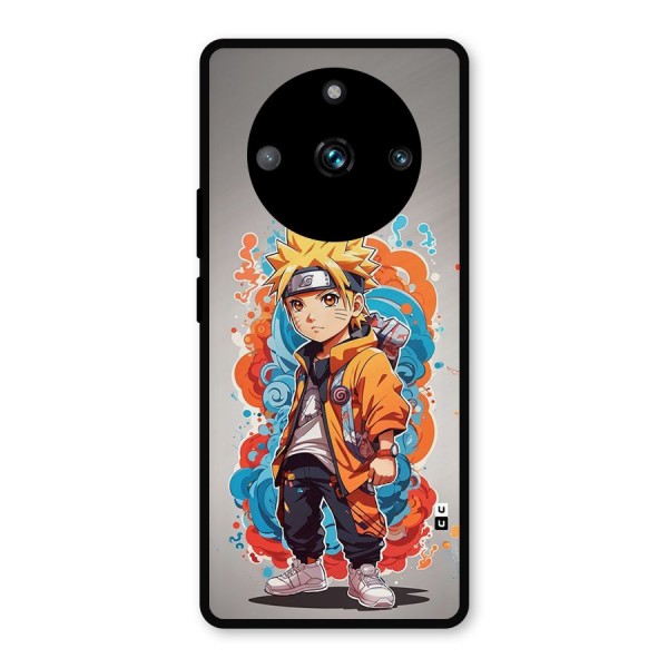 Cool Naruto Uzumaki Metal Back Case for Realme 11 Pro