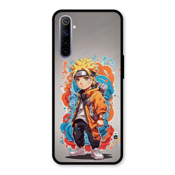 Cool Naruto Uzumaki Metal Back Case for Realme 6