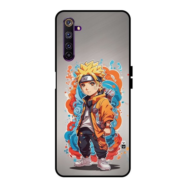 Cool Naruto Uzumaki Metal Back Case for Realme 6 Pro