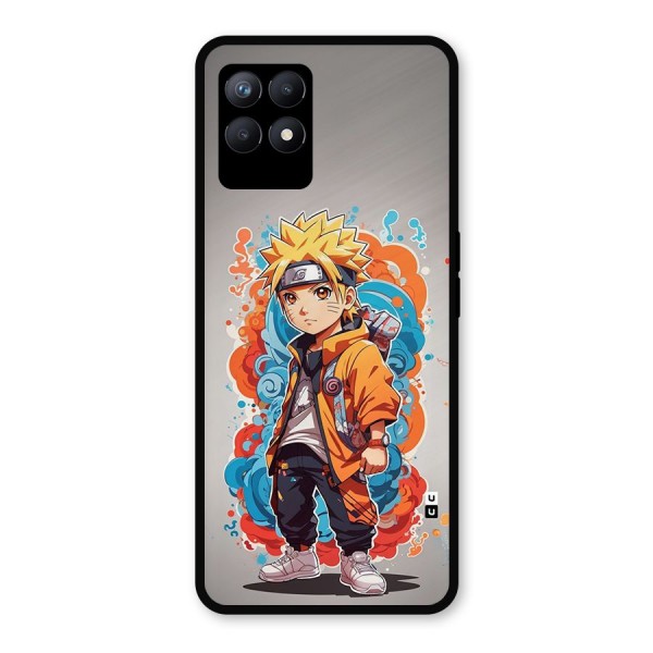 Cool Naruto Uzumaki Metal Back Case for Realme 8i